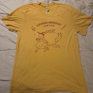 Bella Canvas Yellow Graphic Tee